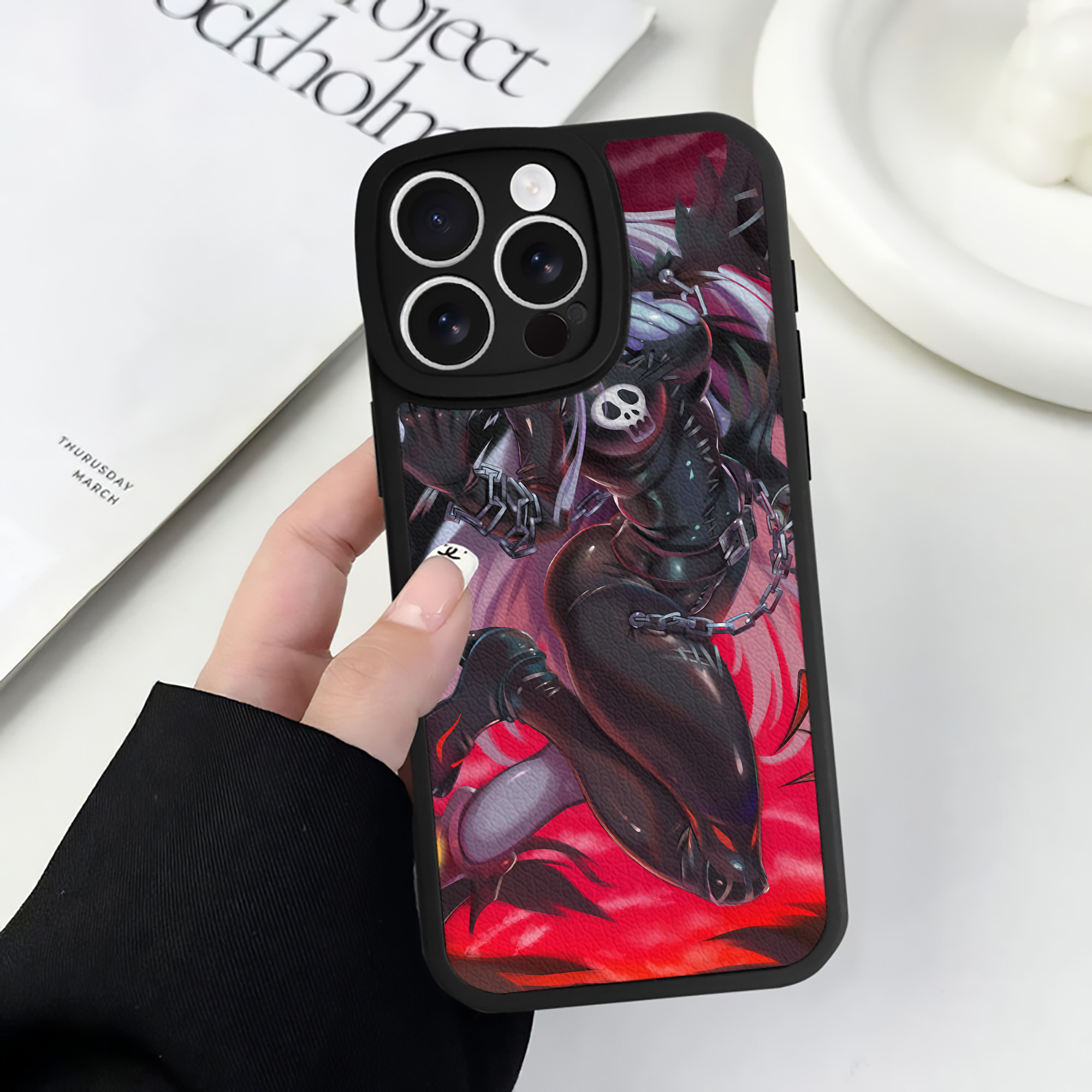 （画像用） Digimon デジタルモンスター/デジモン 【iPhone 16シリーズ対応】シリコンスマホケース（レザー調） 材質：シリコン
